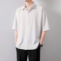 ราคา เสื้อยืดผู้ชาย เสื้อเชิ้ตชาย เสื้อแขนยาวชาย เสื้อเชิ้ตผู้ชาย เสื้อเชิ้ตระดับไฮเอนด์ เสื้อเชิ้ตแขนยาว เสื้อเชิ้ตแขนสั้น แบรนด์อินแฟชั่น เสื้อไหมน้ำแข็ง (22517602987)