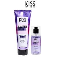 ราคา เเพ็คคู่ ทุกกลิ่น Malissa Kiss kiss my body body lotion Perfume โลชั่นตัวหอม 226g สเปร์น้ำหอม 88ml มีทุกกลิ่น (1074624471)