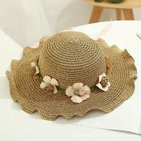 ราคา หมวกสานปีกกว้าง ผู้ใหญ่ หมวกปีกรอบ หมวกชายหาด ส่งจากไทย (16098839125)