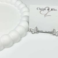 ราคา Claire kos ต่างหูผีเสื้อ คริสตัล เปลือกหอย (22224143029)