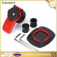 ราคา Motorcycle Mirror Mount Shockproof Rear View Mount Bracket with Quick Release Clip Rearview Phone Holder for Riding Cycling for Navigation Biking (21828830938)