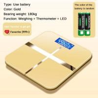ราคา ฟรีแบตเตอรี่ Electronic weight scale เครื่องชั่งน้ำหนักดิจิตอล แสดงอุณหภูมิ SE เครื่องชั่งน้ำหนัก ชั่งน้ำหนัก เครื่องชั่ง เครื่องชั่งดิจิ (22104686184)