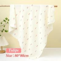 ราคา ผ้าห่อตัวเด็ก ผ้าห่มเด็ก ผ้าห่อตัวเด็ก ผ้าห่อตัว ผ้าห่ม ผ้ามัสลิน 80x80cm ขนาดใหญ่ ผ้าฝ้าย น่ารัก ผ้าห่อตัวทารกสำหรับทารกแรกเกิด (22663672438)