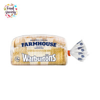 ราคา Warburtons Farmhouse For Super Sandwich 800g วอร์เบอร์ตันส์ ขนมปังขาวแผ่นหนา 800 กรัม (22535334108)