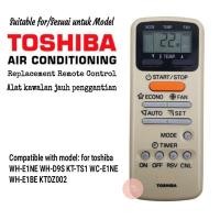 ราคา รีโมทคอนลเปลี่ยนเครื่องปรับอากาศ Toshiba Air Cond (17061611120)