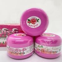 ราคา แป้งพม่า กลิ่นดอกกุหลาบ แป้งทานาคา แท้100 3กระปุก100 (8033130907)