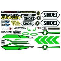 ราคา เซ็ตสติ๊กเกอร์ติดหมวกกันน็อคสะท้อนแสง SHOEI Arai 1เซ็ต3เมตร SHOEI Arai บล็อกรอยขีดข่วน (21421646111)