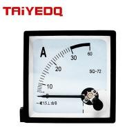 ราคา SQ72 A แผงมิเตอร์5A 20A 10A 30A 30 5 50 5 100 5แอมป์มิเตอร์ AC ตาราง72 72มม (21542259545)