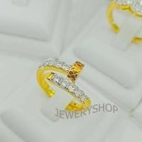 ราคา JIJL W119 แหวนแฟชั่น แหวนฟรีไซส์ แหวนทอง แหวนเพชร แหวนใบมะกอก แหวนทองชุบ แหวนทองสวย (20707419491)
