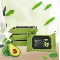 ราคา ยกโหล โคตรถูก ทิชชู่เปียกเช็ดหน้า กลิ่นอโวคาโด้ ทิชชู่เช็ดเครื่องสำอาง เช็ดทำความสะอาด แต่งหน้า 60 แผ่นA5 (21654551638)