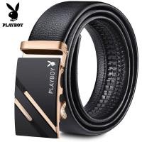 ราคา Playboy เข็มขัดนวด Cowhide เสื้อสำหรับผู้ชายคุณภาพผู้ชายเข็มขัดหรูหราเข็มขัดผู้ชายหัวเข็มขัดโลหะอัตโนมัติ (21319068069)
