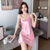 ราคา ชุดนอนสายเดี่ยว ฟรีไซส์ สาวอวบ สินค้าพร้อมส่งจากไทย (21663612046)