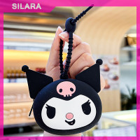 ราคา SILARA Sanrio กระเป๋าใส่เหรียญ PVC กระเป๋าแขวนพวงกุญแจกระเป๋าน่ารักลายการ์ตูนกระเป๋าเครื่องประดับเมโลดี้กระเป๋าสตางค์กระเป๋าหูฟังคาวาอี้ (22074611622)