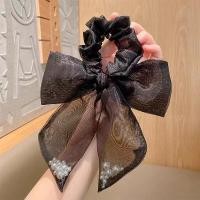 ราคา Caribbean sunshine ยางรัดผมผ้าซาติน สไตล์หรูหรา ยางมัดผม เครื่องประดับผมผู้หญิง Korean Hair rope ribbon hair ties ponytail multi color rubber band hair bow tie Hair ring (22726939240)