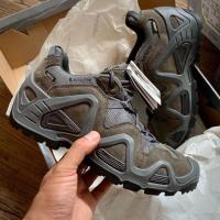 ราคา LOWA low top mens outdoor GTX waterproof hiking shoes cushioning breathable injection molded one hiking shoes (19810781295)