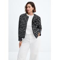 ราคา MANGO JACKET FABIO เสื้อแจ็คเก็ต Maxi floral tweed blazer รุ่น FABIO Ref 57018279 (22788527819)