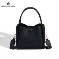 ราคา David Jones กระเป๋าถือปารีสสำหรับผู้หญิงกระเป๋าทรงสี่เหลี่ยมมีหูหิ้วสะพายไหล่มือจับด้านบนกระเป๋าถือกระเป๋าสะพายไหล่สำหรับสตรีกระเป๋าช้อปปิ้งขนาดเล็กกระเป๋าสะพาย (22808699511)
