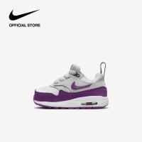 ราคา Nike Toddler Air Max 1 EasyOn Baby Toddler Shoes White ไนกี้ รองเท้าเด็กเล็ก Air Max 1 EasyOn สีขาว (21564862258)