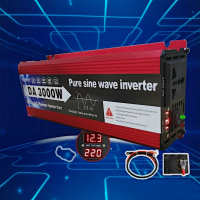 ราคา DA อินเวอร์เตอร์ 3000W 4000W 5000W 6000W Pure sine wave inverter เครื่องแปลงไฟ DC 12V 24V to AC 220V หม้อแปลงไฟ แปลงไฟรถยนต เครื่องแปลงไฟรถเป็นไฟบ้าน ใช้อุปกรณ์ไฟบ้านได้ในรถ (22662457694)