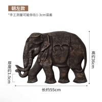 ราคา แผ่นช้างไม้แกะสลัก แผ่นไม้สักติดพนัง แกะสลักด้วยมือ ของตกแต่งโรงแรม ขนาดกว้าง55cm สูง35cm (21461660799)