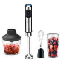 ราคา Immersion Hand Blender 1500W 4 In 1 Multifunction Handheld Stick Blender Mixer สแตนเลสพร้อม Whisk Chopper Measure Cup (15539947561)