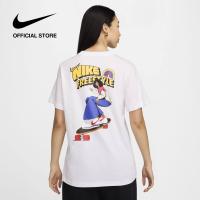 ราคา Nike Womens Nsw Short Sleeve Vintage Dna Tee White ไนกี้ เสื้อยืดแขนสั้นผู้หญิง Nsw Vintage Dna สีขาว (22326810012)
