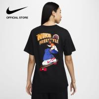 ราคา Nike Womens Nsw Short Sleeve Vintage Dna Tee Black ไนกี้ เสื้อยืดแขนสั้นผู้หญิง Nsw Vintage Dna สีดำ (22325902935)