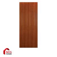 ราคา SCG HOME ประตูMDF ภายในปิด PVC PE01 ทีค 80X200 ไม่เจาะลูกบิด (16903553659)