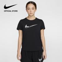 ราคา Nike Womens Dri FIT One Swoosh HBR Tee Black ไนกี้ เสื้อยืดผู้หญิง Dri FIT One Swoosh HBR สีดำ (22157514291)