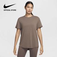 ราคา Nike Womens One Relaxed Dri Fit Short Sleeve Tee Ironstone ไนกี้ เสื้อยืดแขนสั้นผู้หญิง One Relaxed Dri Fit สีไอเอินสโตน (22352013389)
