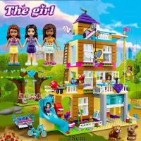 ราคา 625 ETJGFHY Compatible with LEGO building blocks for girls series Elsa Princess Castle building blocks small particles Frozen jigsaw puzzle toys (22128096794)