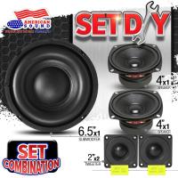 ราคา ชุดลำโพงDIY5ชิ้น ลำโพงเบสหนักๆ ซับเบส ซับ6 5นิ้ว วอยซ์คู่ เดี่ยว ลำโพง4นิ้ว 3นิ้ว ลำโพงเสียงกลาง ดอกแซ็กลำโพง ดอกแซ็ก 2 1 5นิ้ว แหลมจาน (20931705453)