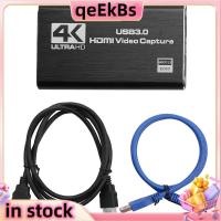 ราคา Audio Video Capture Card 4K USB 3 0 Capture Adapter Video Converter for Gaming Streaming Live Broadcast Video Recording (22070271853)