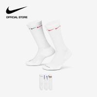 ราคา Nike Everyday Plus Cushioned Crew Socks 3 Pairs Multi Colour (17035530443)