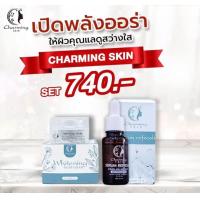 ราคา ส่งฟรี ครีมชาร์มมิ่งสกิน ไนท์ครีม เซรั่ม 740 ส่งฟรี (19538236088)