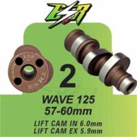 ราคา 100 ESR แคมแต่ง HONDA Wave125i 125 125S เวฟ125 เวฟ125S ลูกเดิม 68 MOTOR Camshaft คุณภาพสูงสำหรับ แคมดิบ125บังลม (22093903094)