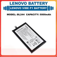 ราคา แบตเตอรี่ Lenovo Vibe P1 รุ่น BL244 แบตเตอรี่ 5000mAh (13709821586)