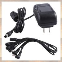 ราคา Guitar Effect Pedal Power Supply Adapter 9V Tip Negative 5 Way Daisy Chain Cables for Guitar Effect Pedal (22310784031)