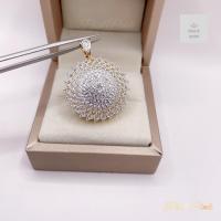 ราคา จี้เพชรออกงาน จี้เพชรออกงานทรงกลมเน้นดีไซน์สวยสำหรับออกงาน (21999140238)