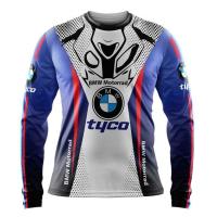 ราคา เจอร์ซีย์มอเตอร์ไซค์แขนยาวMotocrossโลโก้BMW Dirt Bikeเสื้อนักขี่เสื้อเจอร์ซีย์นักปั่นชุดกีฬากลางแจ้งTop (6082930437)