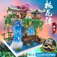 ราคา ตัวต่อ เลโก้ ดอกไม้ 2400ชิ้น บ้านต้นไม้ บ้านนางฟ้า อนุภาคขนาดเล็ก ของขวัญวันเกิด ของเล่นผู้ใหญ่ มีไฟ (22519380088)