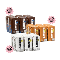 ราคา 18กล่อง OATSIDE Original 200ML X6 Chocolate 200ML X6 Coffee 200ML X6 (22679109419)