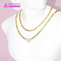 ราคา สร้อยสแตนเลสแท้ สีทอง เลือกความยาวได้ ลายแบนอิตาลี3 1 ไม่ลอกไม่ดำ สร้อยCJ (16738763278)