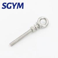ราคา 1pcs M6 M8 M10 316 Stainless Steel Lifting Eye Bolts Eyebolts With Nuts Washers Set Ring Hook Bolt Screw Fasterners (21692714603)