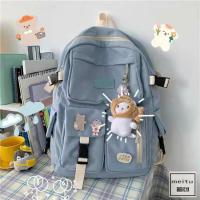 ราคา พร้อมส่งจากไทย กระเป๋าเป้ผู้หญิง กระเป๋าเป้แฟชั่น น่ารักมาก กระเป๋าสไตล์เกาหลี กระเป๋านักเรียนญี่ปุ่น รุ่น HA16 (14786286129)