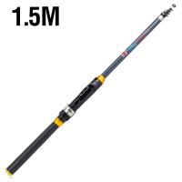 ราคา เบ็ดตกปลาแบบยืดหดได้พกพาได้แข็งคันเบ็ดสปินนิ่งสำหรับการตกปลาทะเลคันเบ็ด (22302335949)