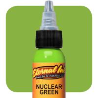 ราคา หมึกสักอีเทอนอล NUCLEAR GREEN ขนาด 1 ออนซ์ สีสักลาย เอทานอล หมึกสัก เอทานอล หมึกแท้ 100 จากอเมริกา Eternal Tattoo Ink NUCLEAR GREEN 1oz 100 Original From America (8991782510)