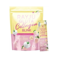 ราคา RAYJU Gluta Collagen Blink เรจู กลูต้า คอลลาเจน บลิ้งค์ RAYJU Jelly Collagen Vit C เรจู กลูต้า คอลลาเจน วิตซี 1 ห่อ (22756606254)