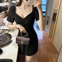 ราคา 8806 green เดรสสีเขียว ชุดเดรสออกงาน เดรสน่ารัก เดรสเกาะอก กระโปรงทรงเอยาว มินิเดรสสายเดี่ยว เดรสออกงานสาวอวบ เดรสผ้าไทย กระโปรงทรงเอสา (21165899036)
