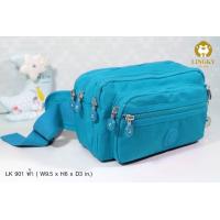 ราคา กระเป๋าสะพาย Lingky คาดเอว คาดอก 6 ซิป 9 5 นิ้ว (8744891447)